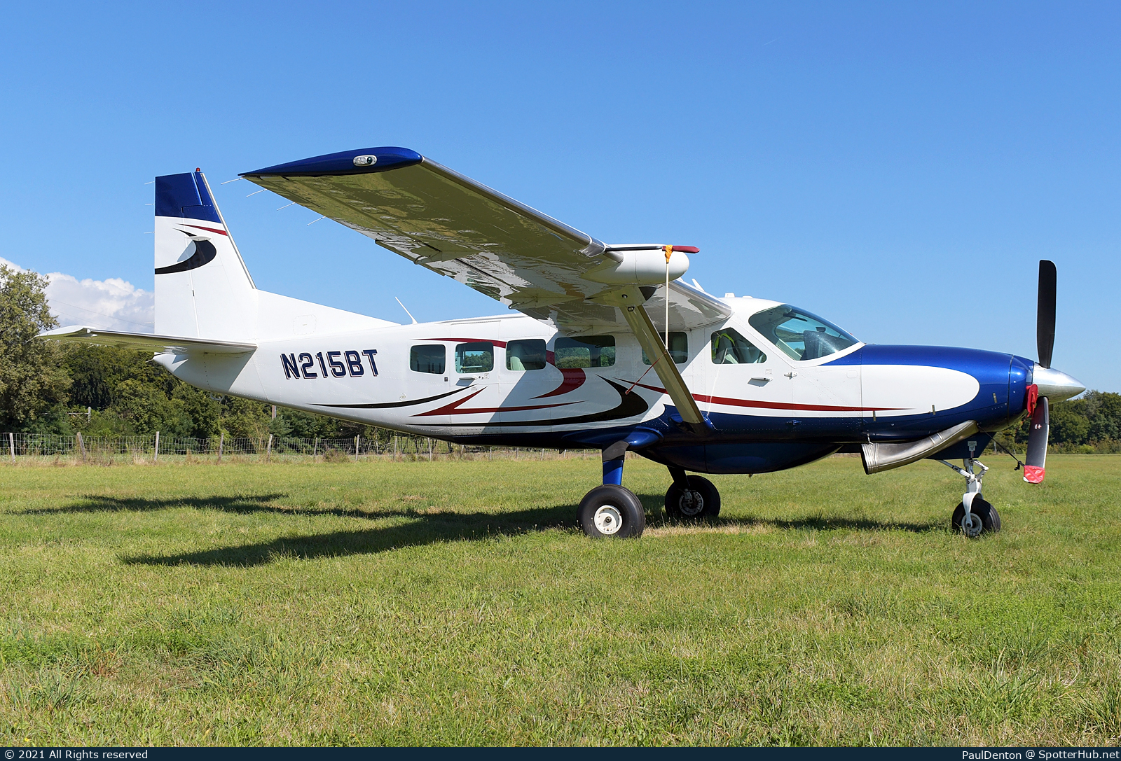 Photo of N215BT - Cessna 208 Caravan operated by Private