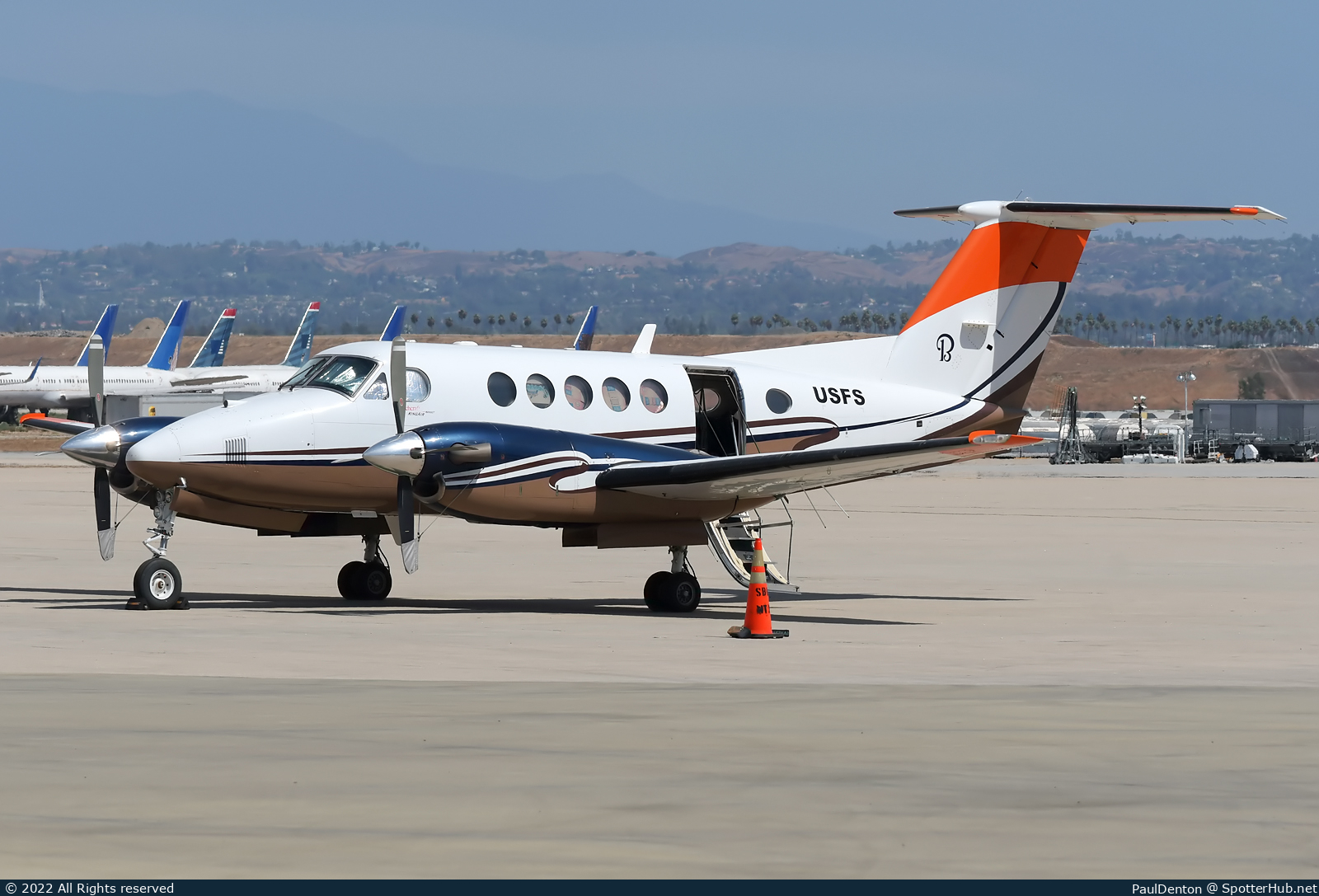 Photo of N741JR - Beechcraft B200GT Super King Air operated by US Department of Agriculture - US Forest Service