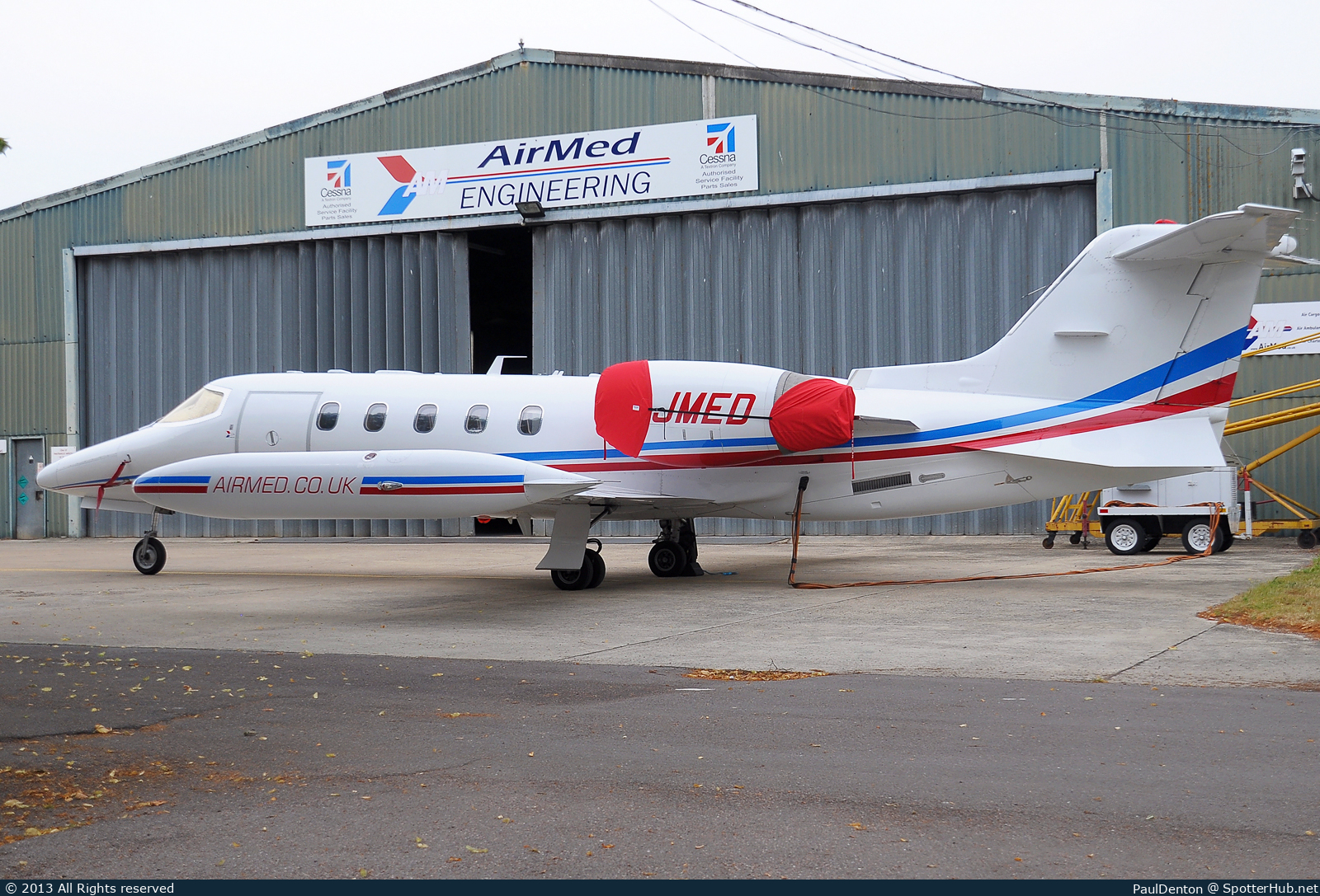 Photo of G-JMED - Bombardier Learjet 35A operated by Air Medical