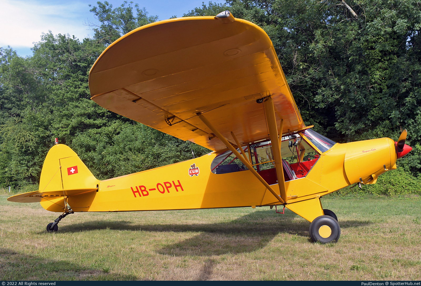 Photo of HB-OPH - Piper PA-18-150 Super Cub operated by Private