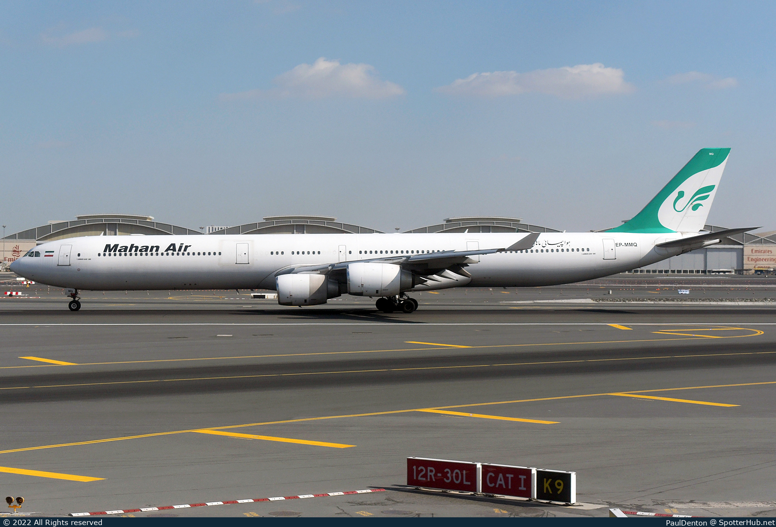 Photo of EP-MMQ - Airbus A340-642 operated by Mahan Air