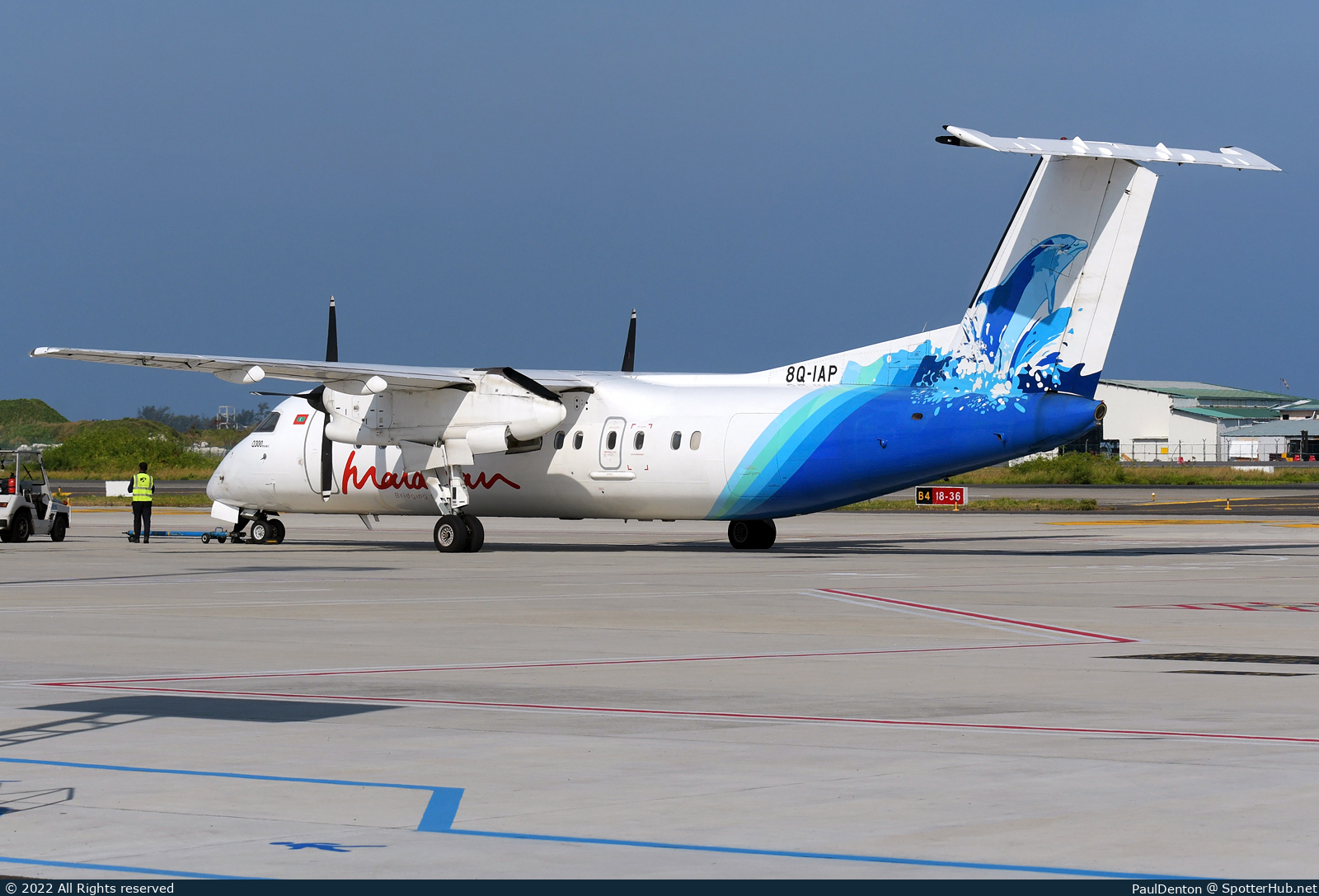 Photo of 8Q-IAP - Bombardier DHC-8-311 Dash 8 Q300 operated by Maldivian