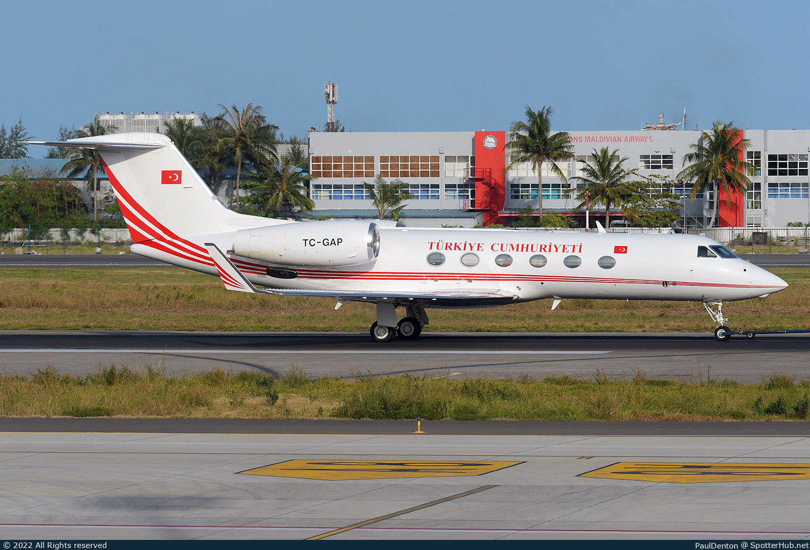 Photo of TC-GAP - Gulfstream GIV-X (G450) operated by Government of Türkiye