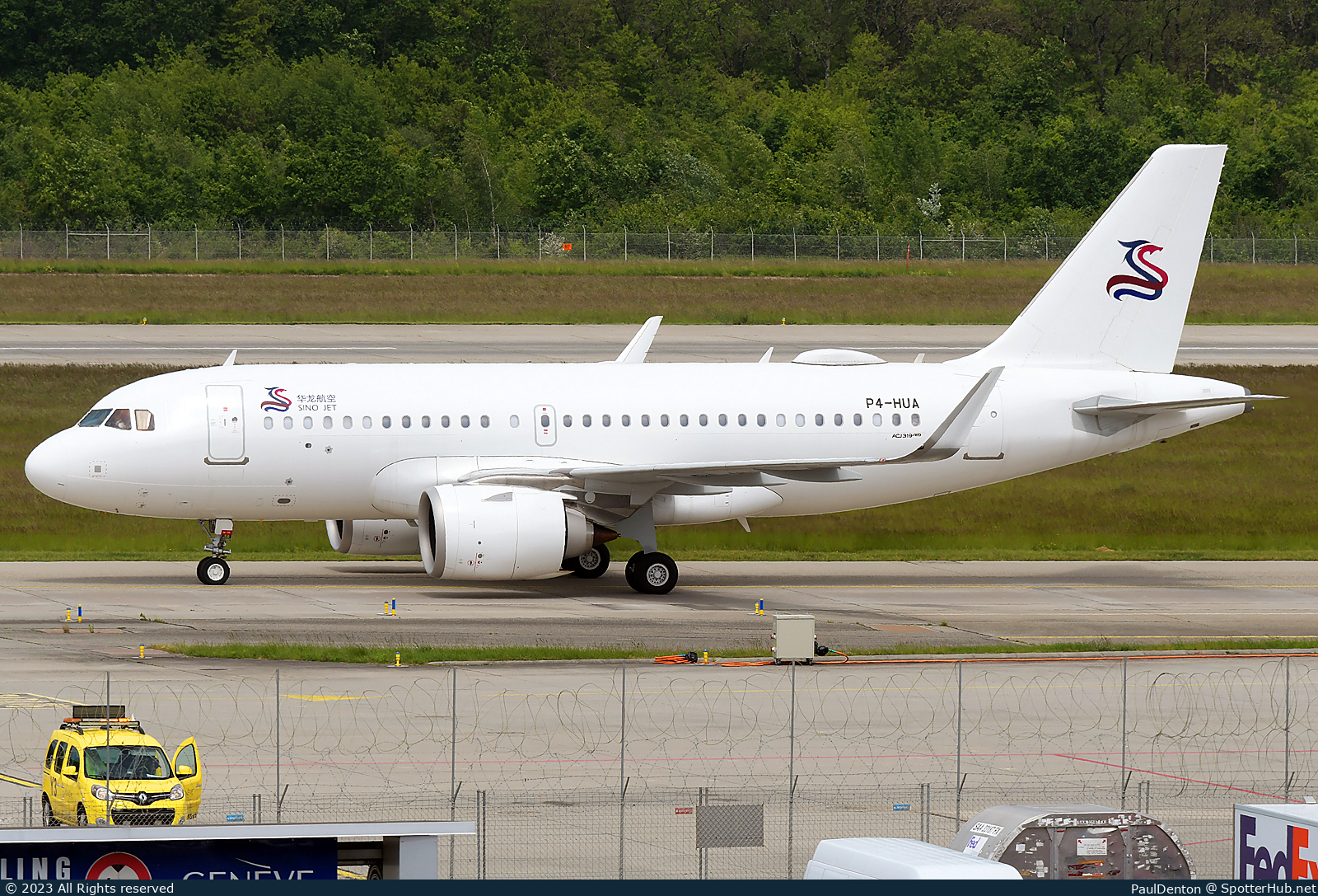 Photo of P4-HUA - Airbus A319-153N(CJ) operated by Sino Jet