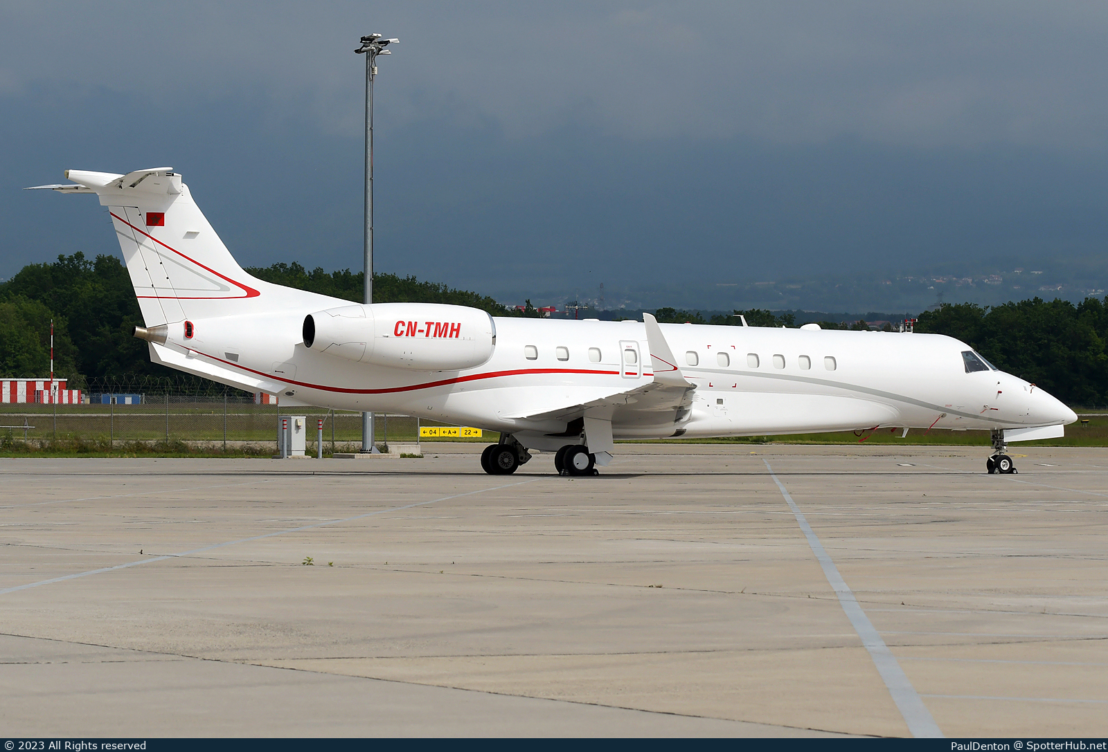 Photo of CN-TMH - Embraer Legacy 600 operated by Air Ocean Maroc