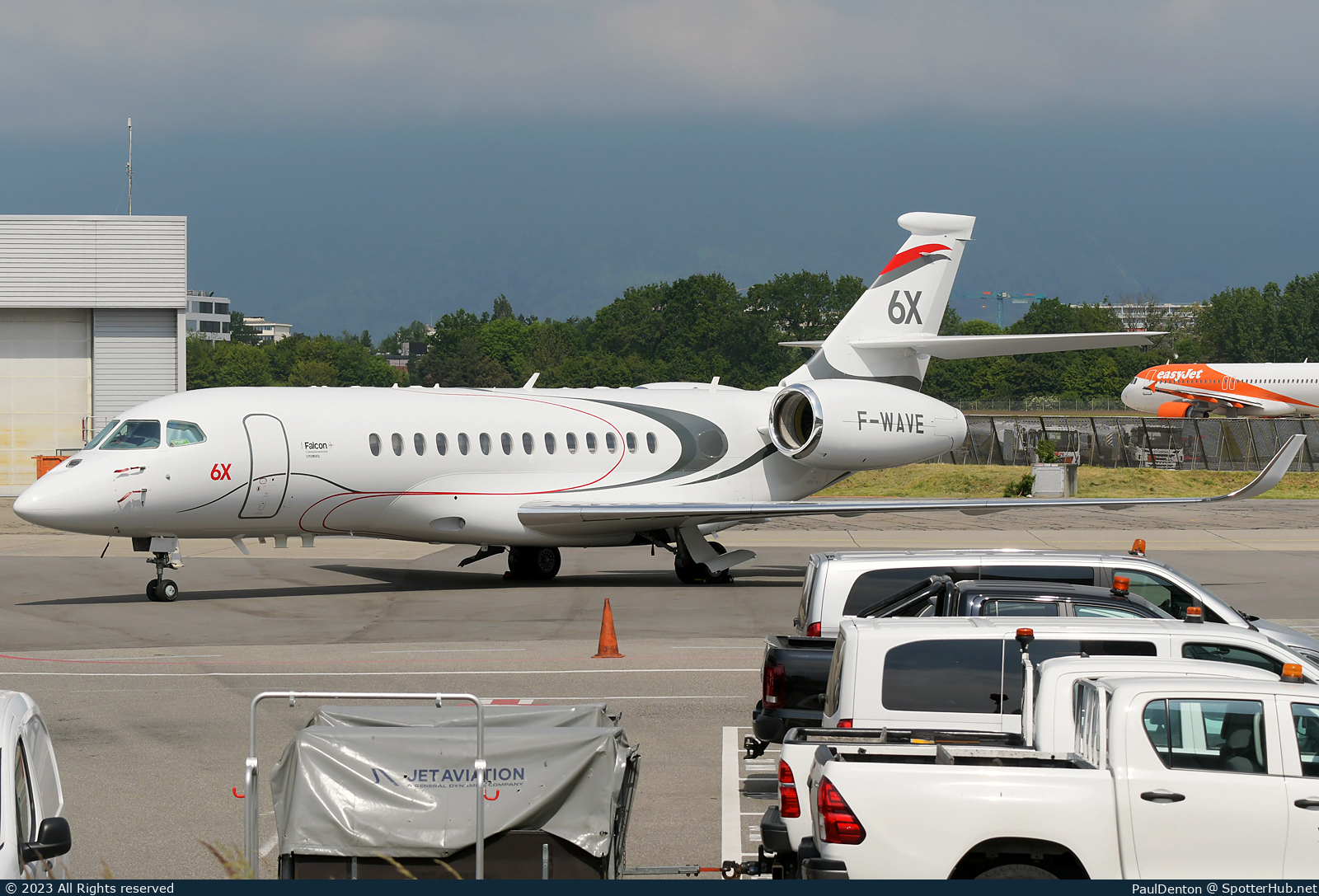 Photo of F-WAVE - Dassault Falcon 6X operated by Dassault Aviation