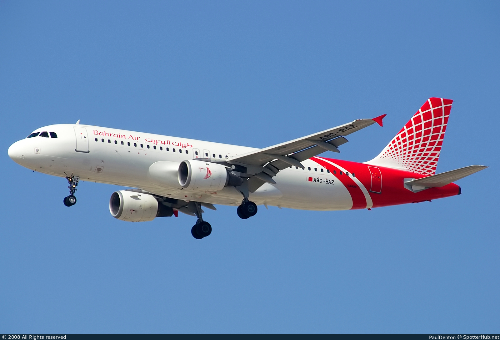 Photo of A9C-BAZ - Airbus A320-212 operated by Bahrain Air