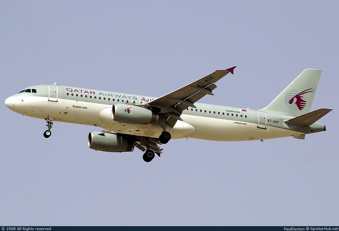 Photo of A7-ADF - Airbus A320-232 operated by Qatar Airways