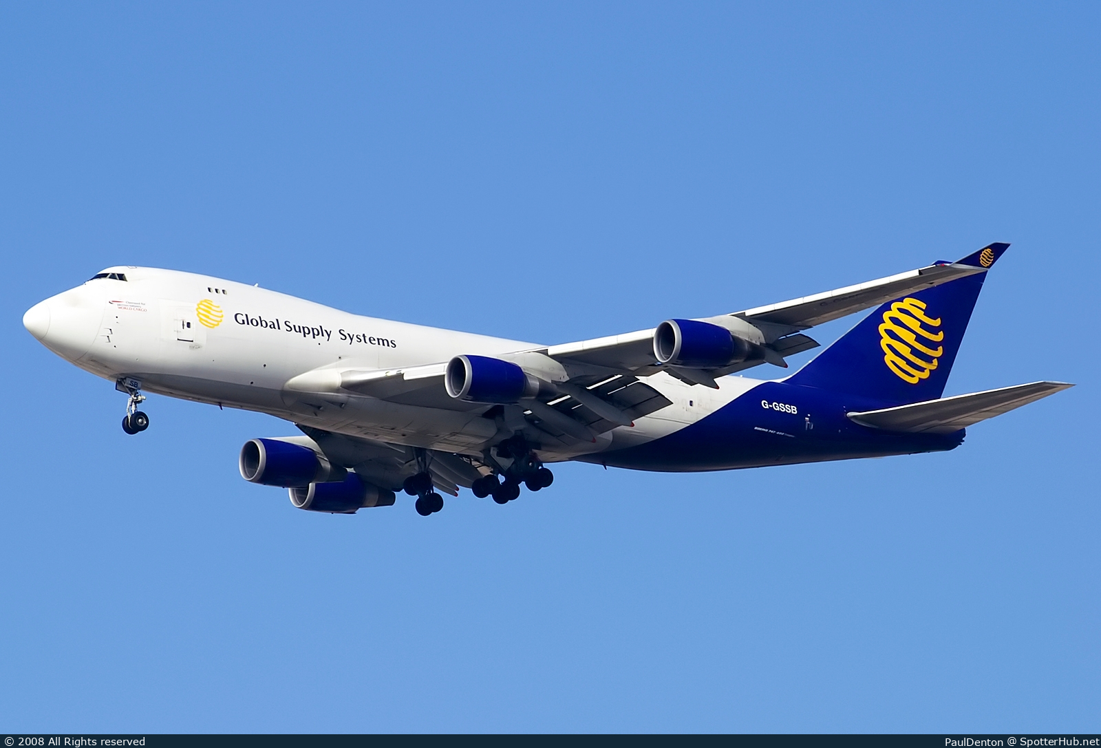 Photo of G-GSSB - Boeing 747-47UF operated by British Airways World Cargo (opb Global Supply Systems)