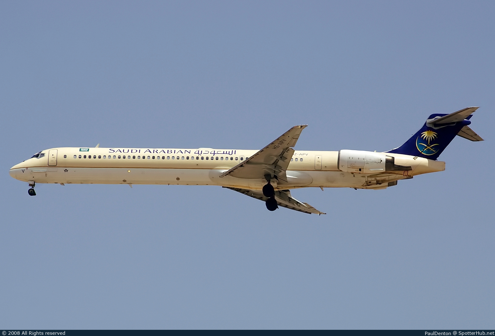 Photo of HZ-APV - McDonnell Douglas MD-90 operated by Saudi Arabian Airlines