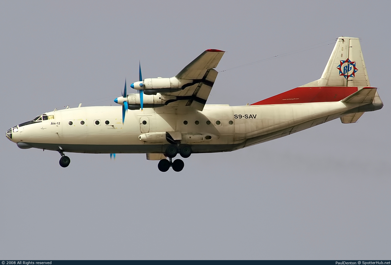 Photo of S9-SAV - Antonov An-12A operated by British Gulf International Airlines