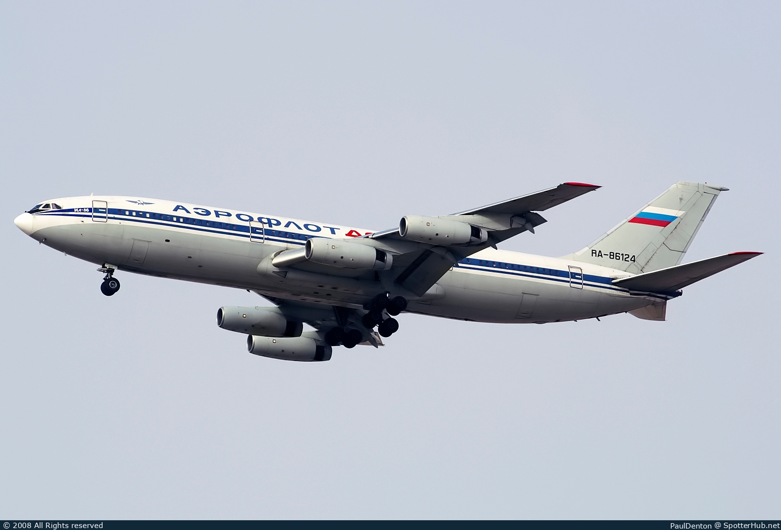 Photo of RA-86124 - Ilyushin Il-86 operated by Aeroflot-Don