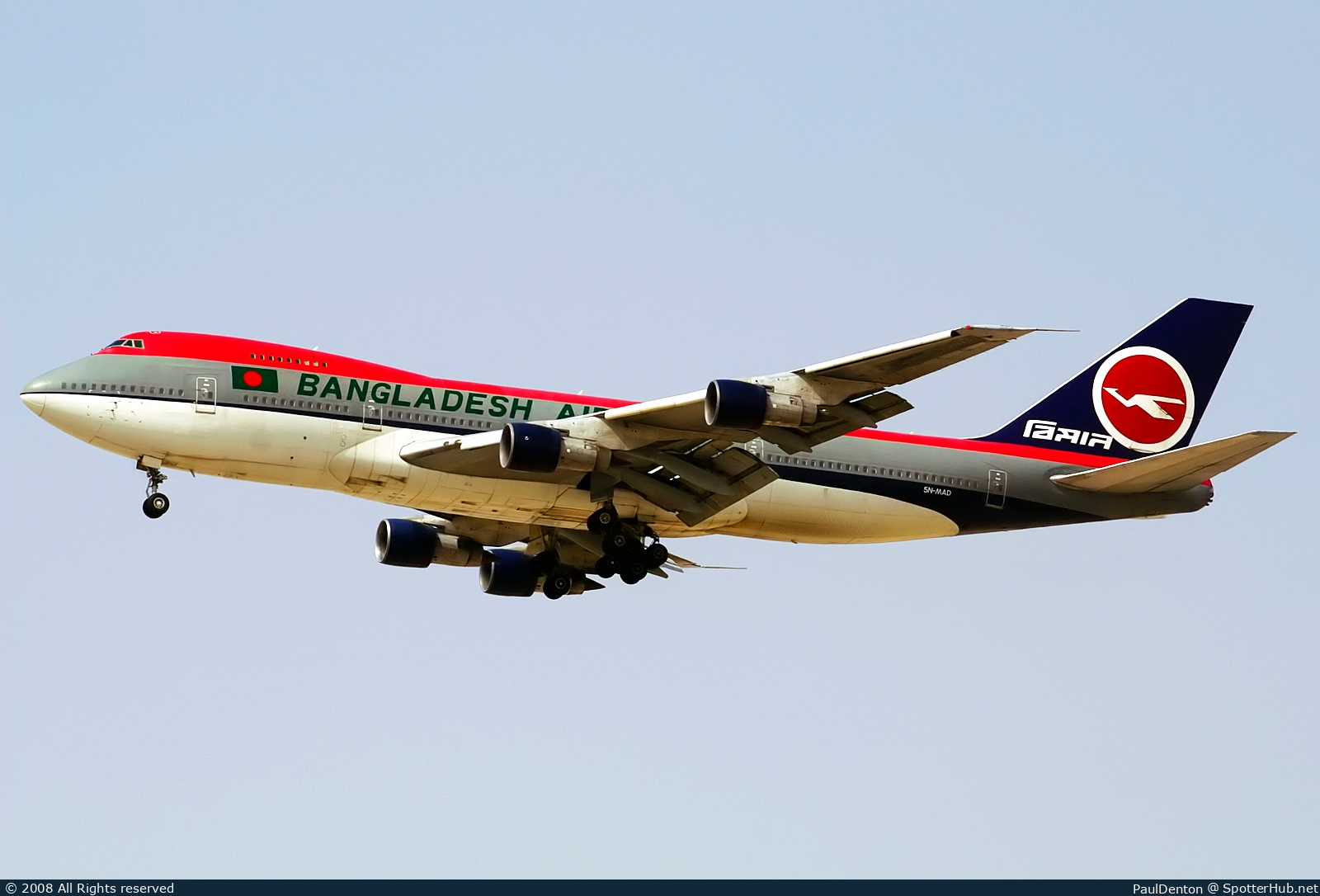 Photo of 5N-MAD - Boeing 747-251B operated by Biman Bangladesh Airlines (opb Kabo Air)