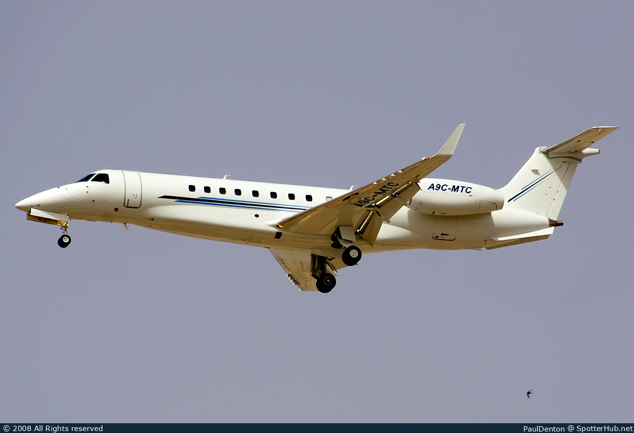 Photo of A9C-MTC - Embraer Legacy 600 operated by BEXAir Bahrain Executive Air Service