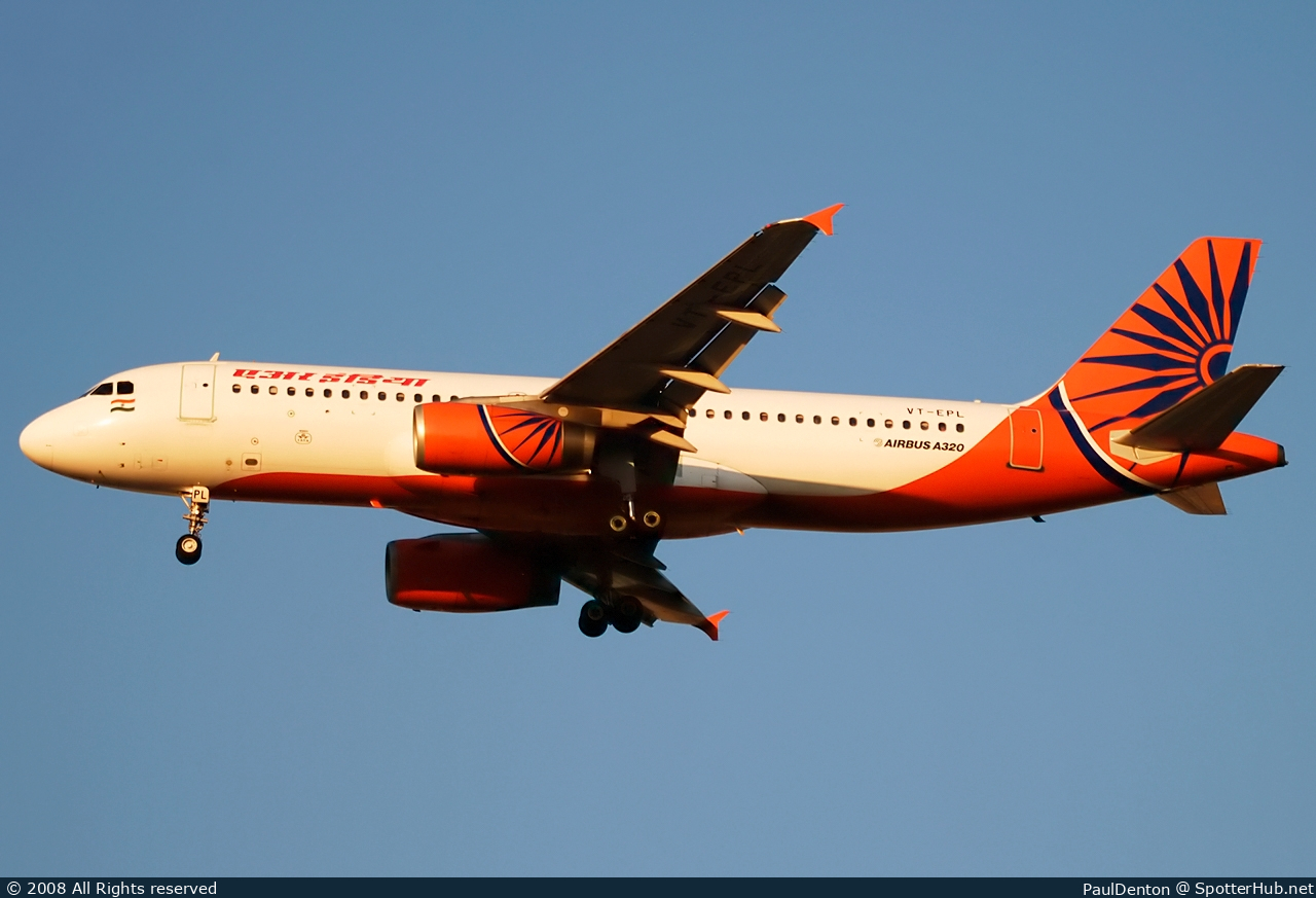Photo of VT-EPL - Airbus A320-231 operated by Air India
