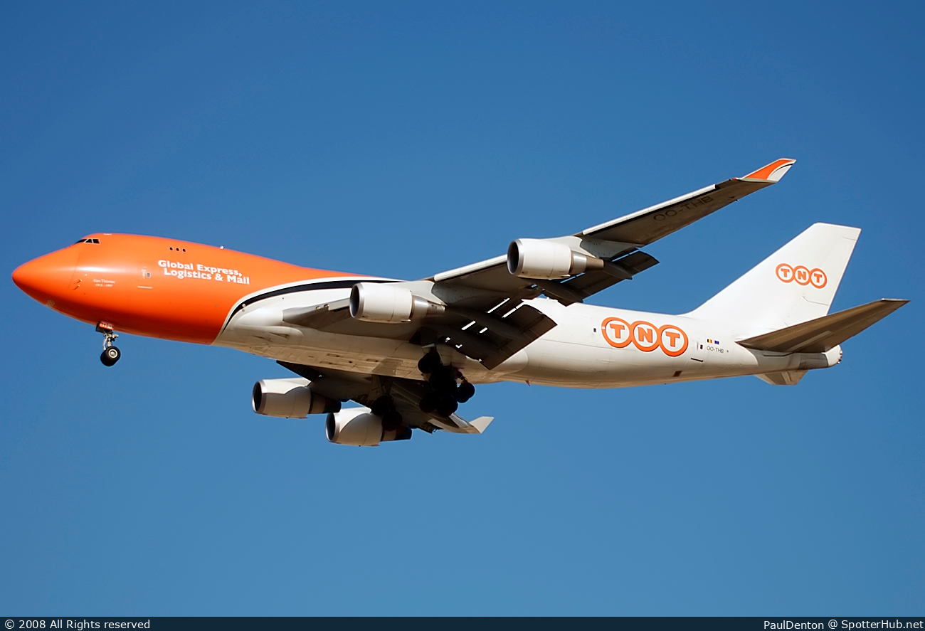 Photo of OO-THB - Boeing 747-4HAF(ER) operated by TNT Airways
