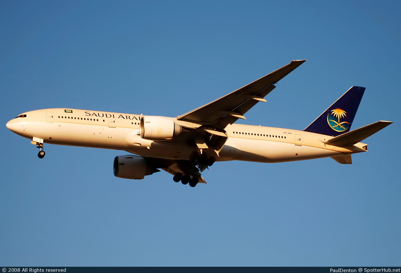 Photo of HZ-AKI - Boeing 777-268(ER) operated by Saudi Arabian Airlines