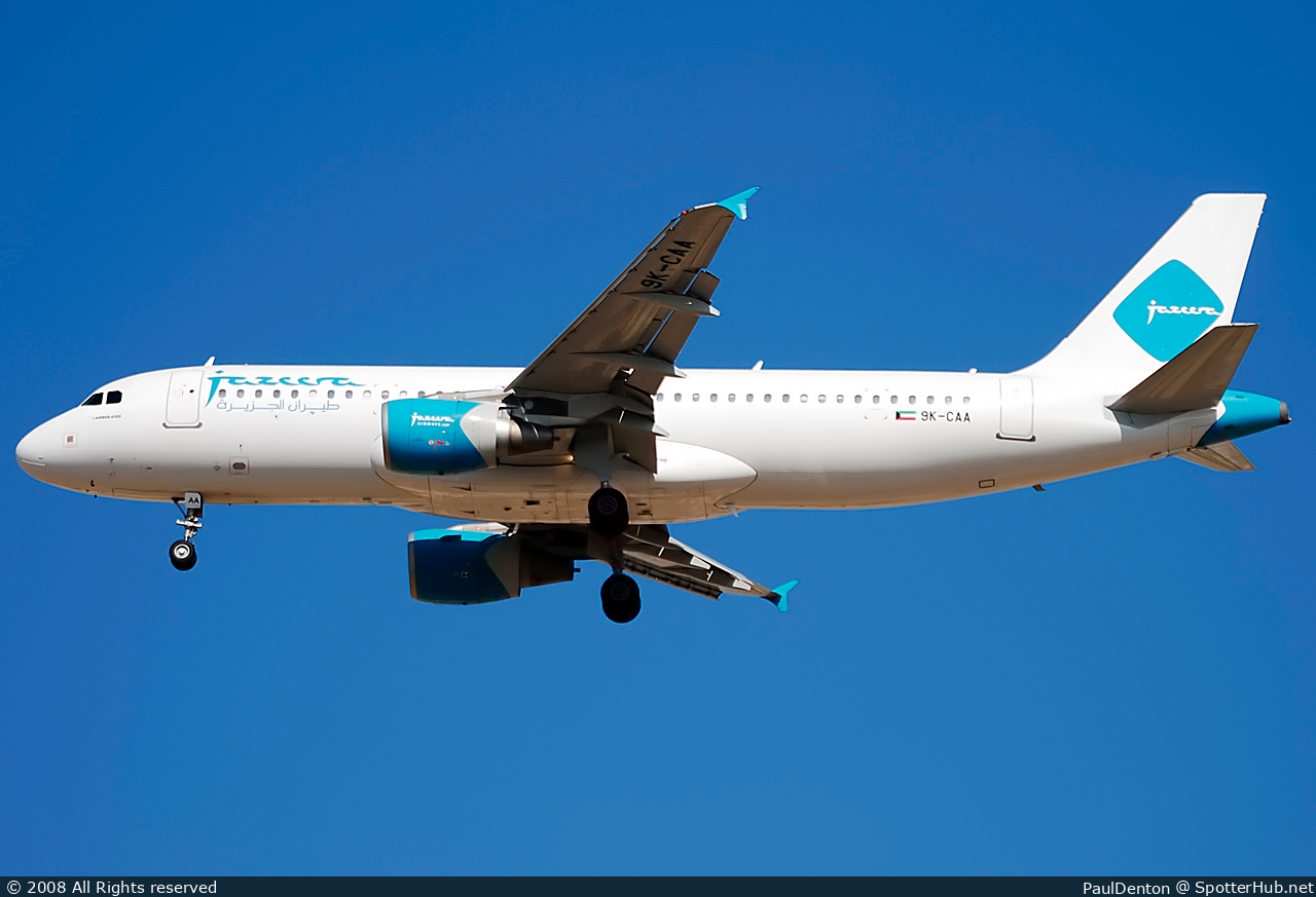 Photo of 9K-CAA - Airbus A320-214 operated by Jazeera Airways