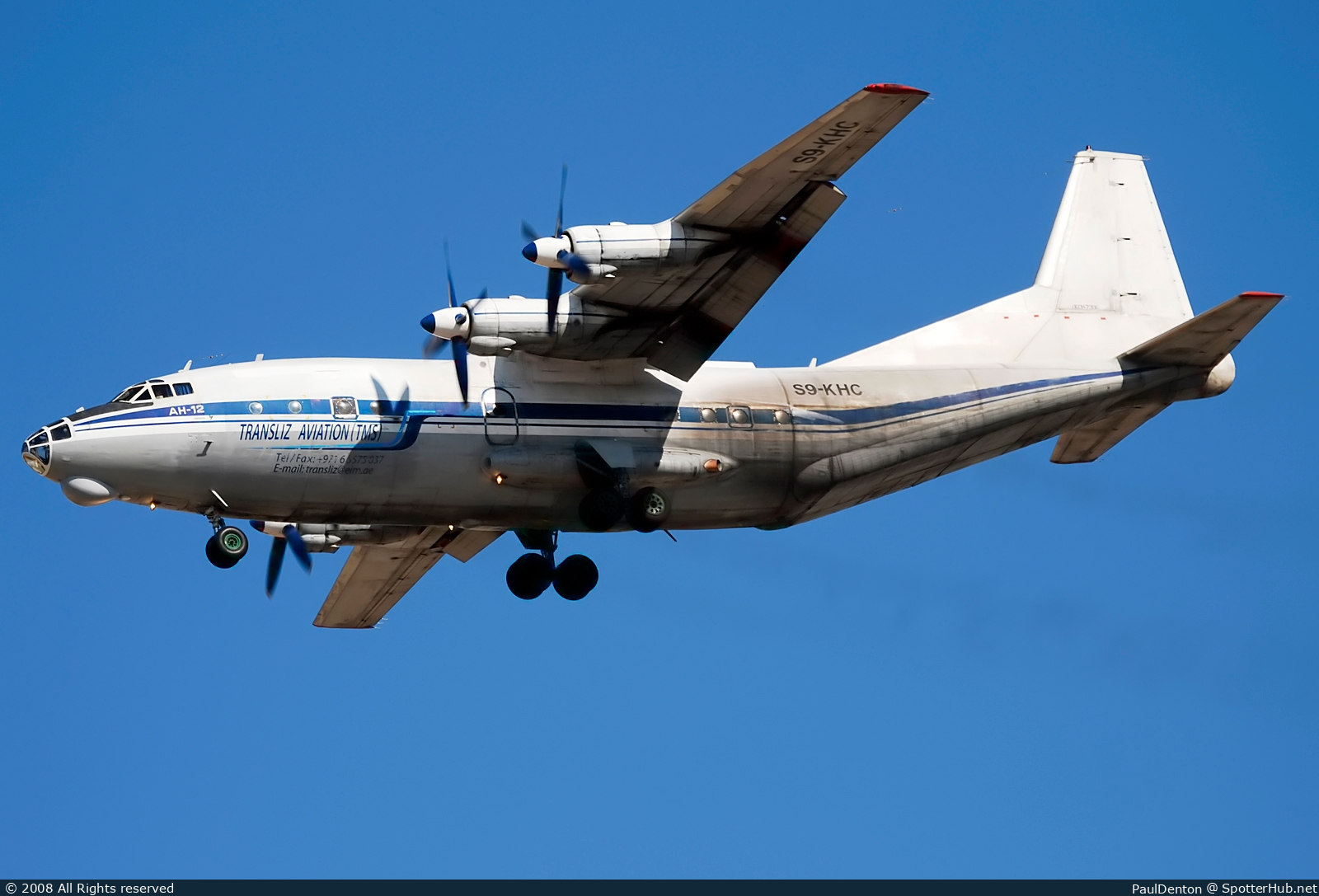 Photo of S9-KHC - Antonov An-12B operated by Transliz Aviation