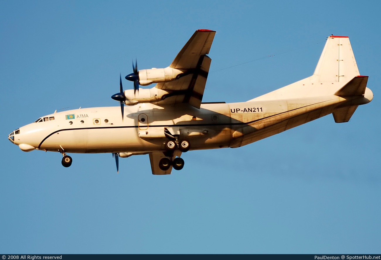 Photo of UP-AN211 - Antonov An-12BP operated by Aircompany ATMA