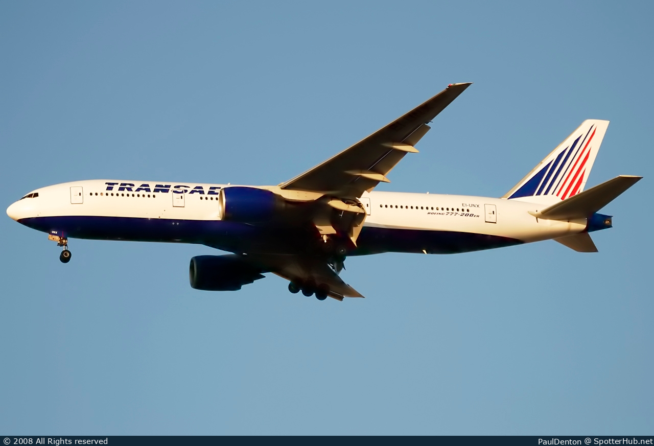 Photo of EI-UNX - Boeing 777-222(ER) operated by Transaero