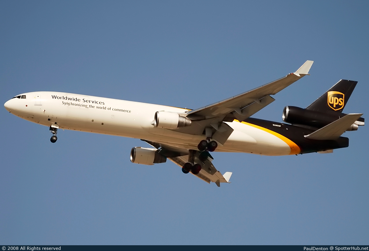 Photo of N285UP - McDonnell Douglas MD-11(F) operated by UPS United Parcel Service