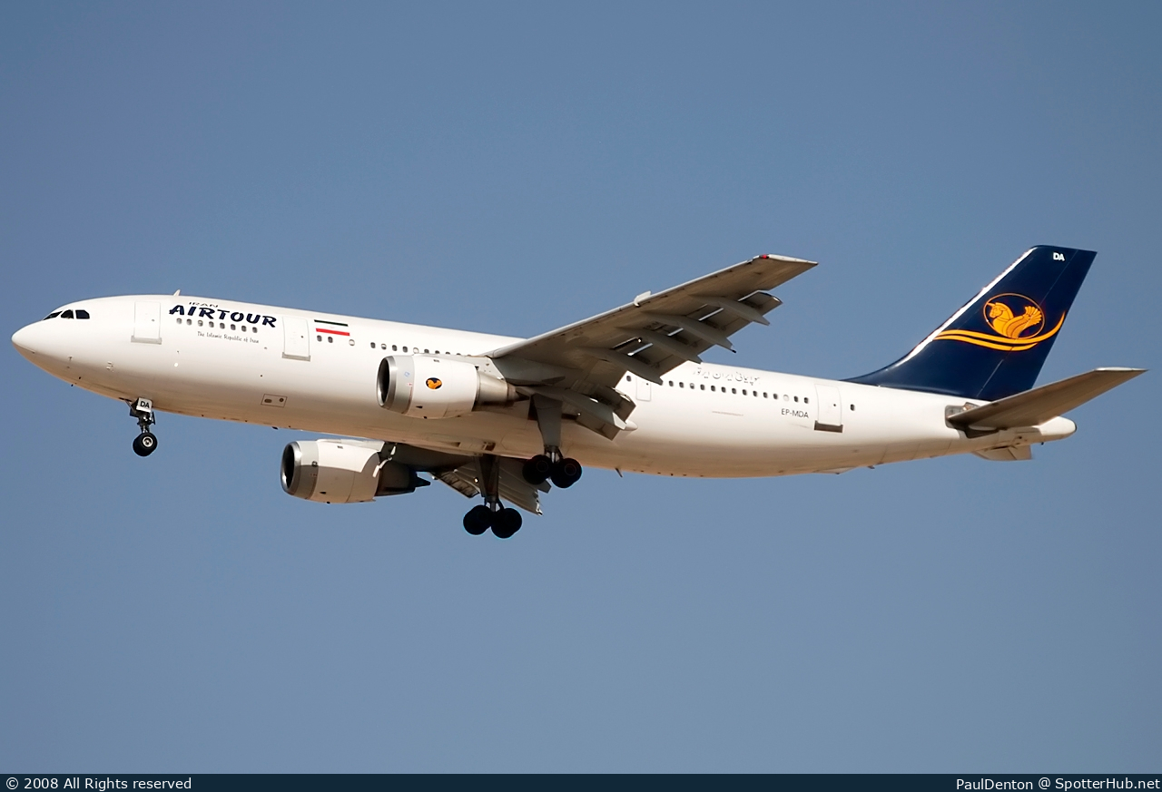 Photo of EP-MDA - Airbus A300B4-203FF operated by Iran Airtour