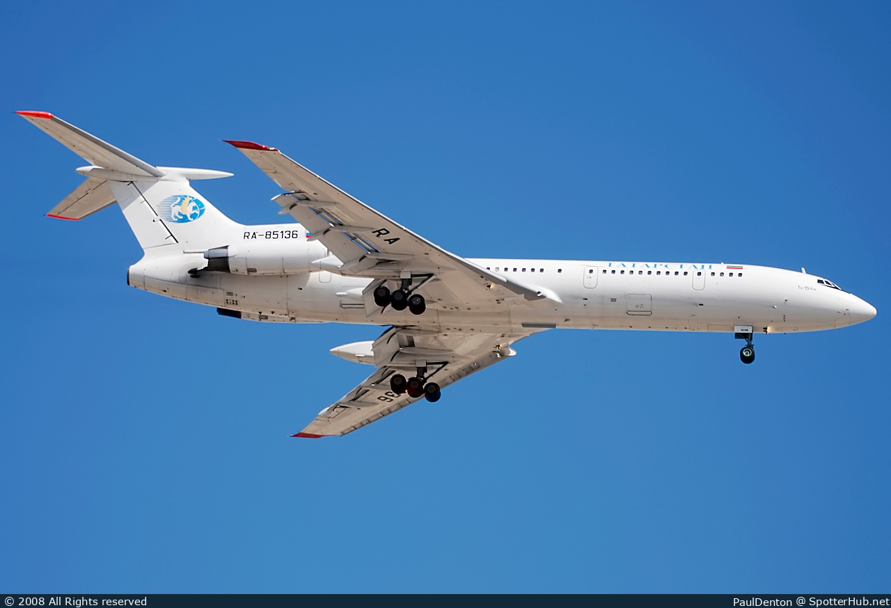 Photo of RA-85136 - Tupolev Tu-154M operated by Tatarstan Airlines