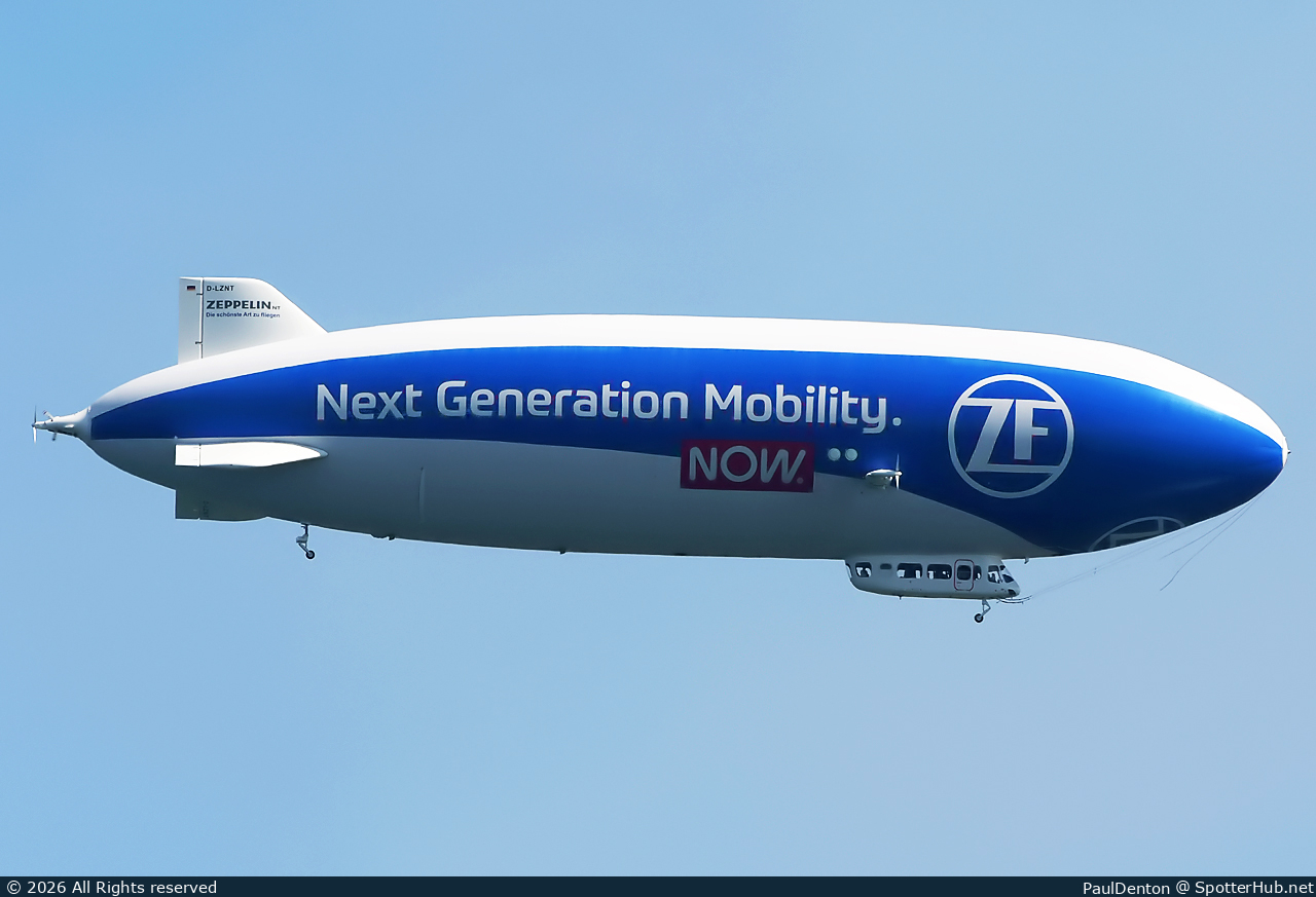 Photo of D-LZNT - Zeppelin NT operated by Deutsche Zeppelin-Reederei