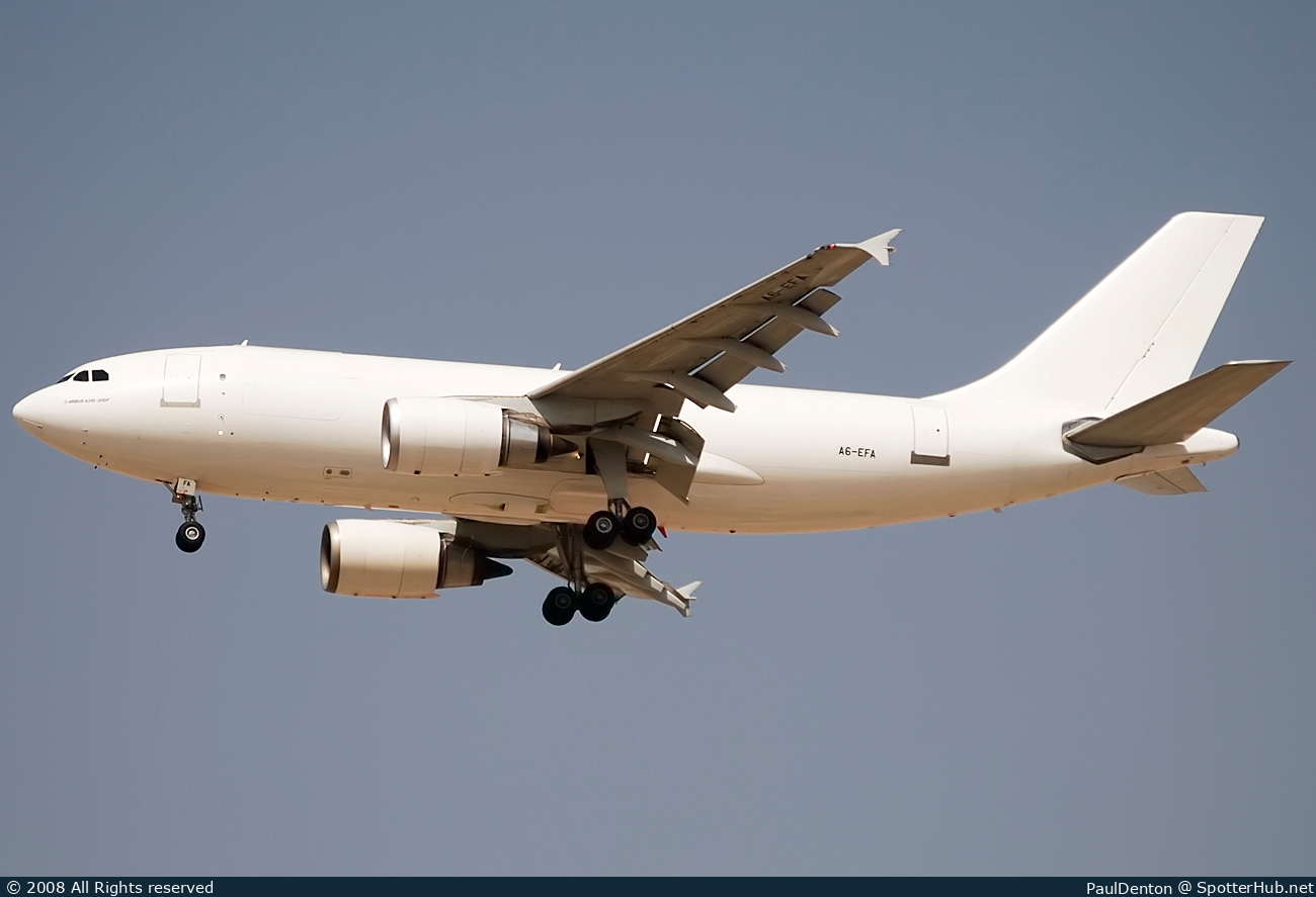 Photo of A6-EFA - Airbus A310-308(F) operated by Emirates SkyCargo