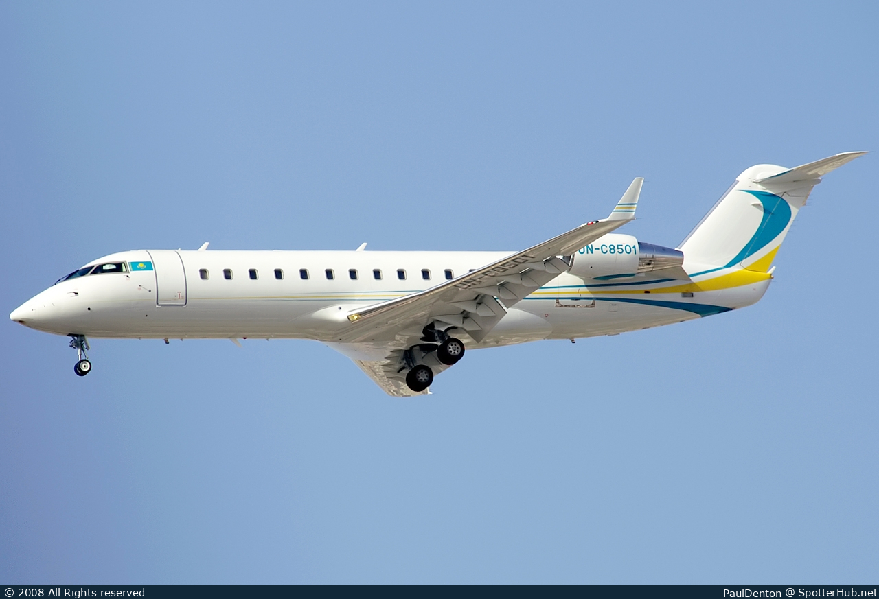 Photo of UN-C8501 - Bombardier Challenger 850 operated by Khozu Avia