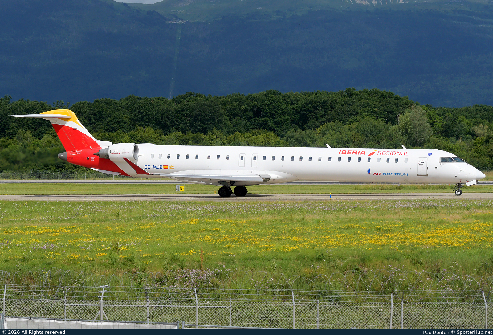 Photo of EC-MJO - Bombardier CRJ-1000 operated by Iberia Regional (opb Air Nostrum)