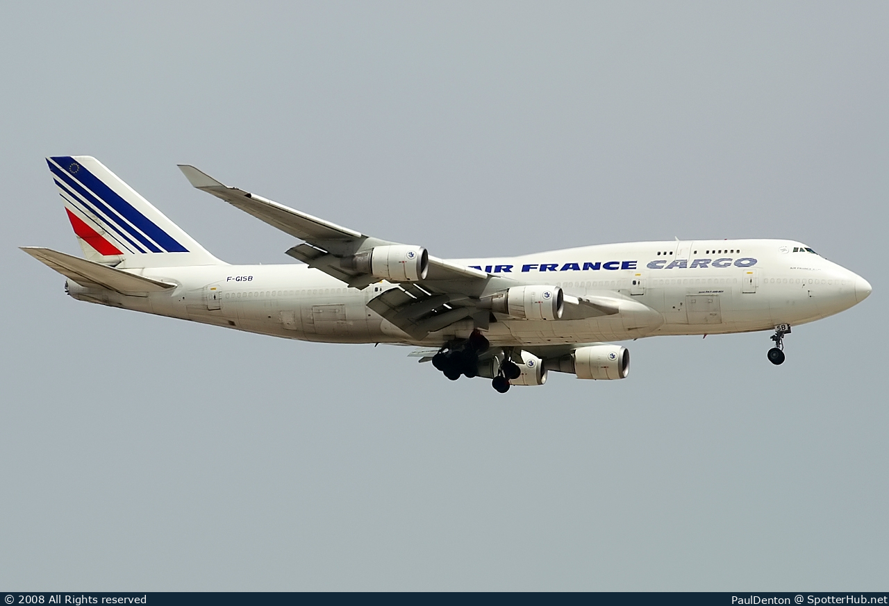 Photo of F-GISB - Boeing 747-428(BCF) operated by Air France Cargo