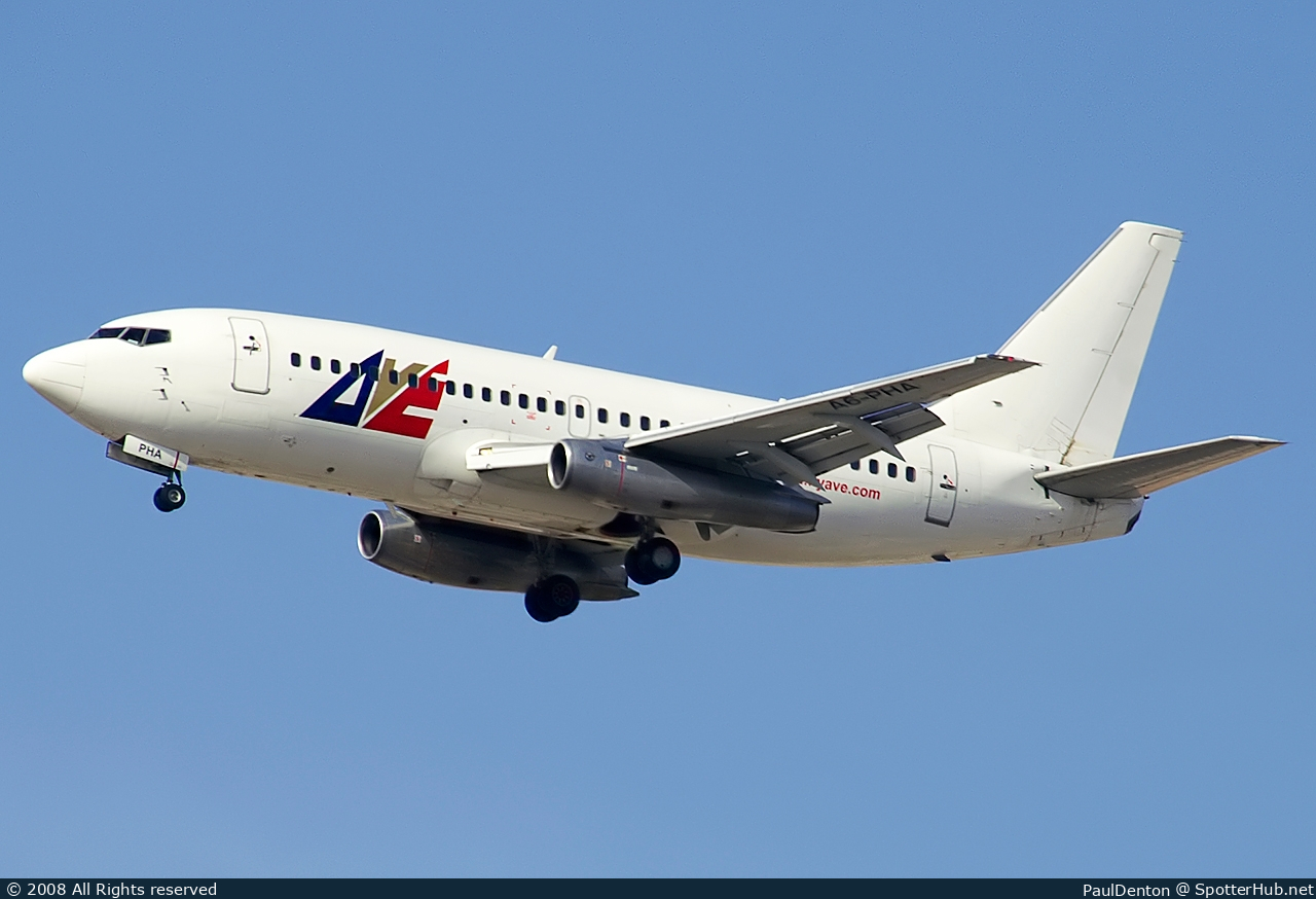 Photo of A6-PHA - Boeing 737-2T4(Adv) operated by AVE.com