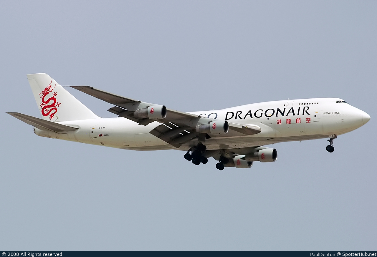 Photo of B-KAB - Boeing 747-312(SF) operated by Dragonair Cargo
