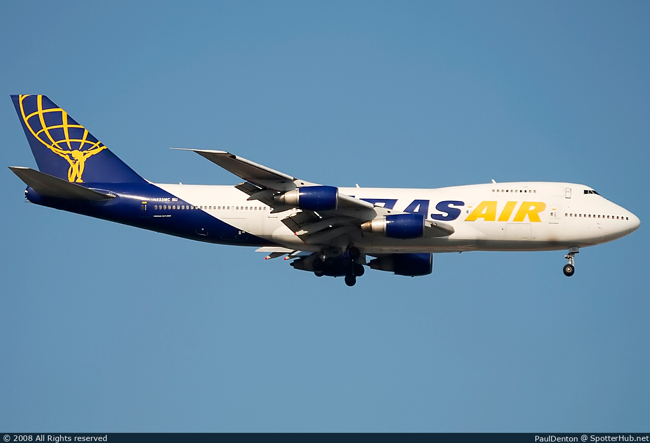 Photo of N523MC - Boeing 747-2D7B(SF) operated by Atlas Air