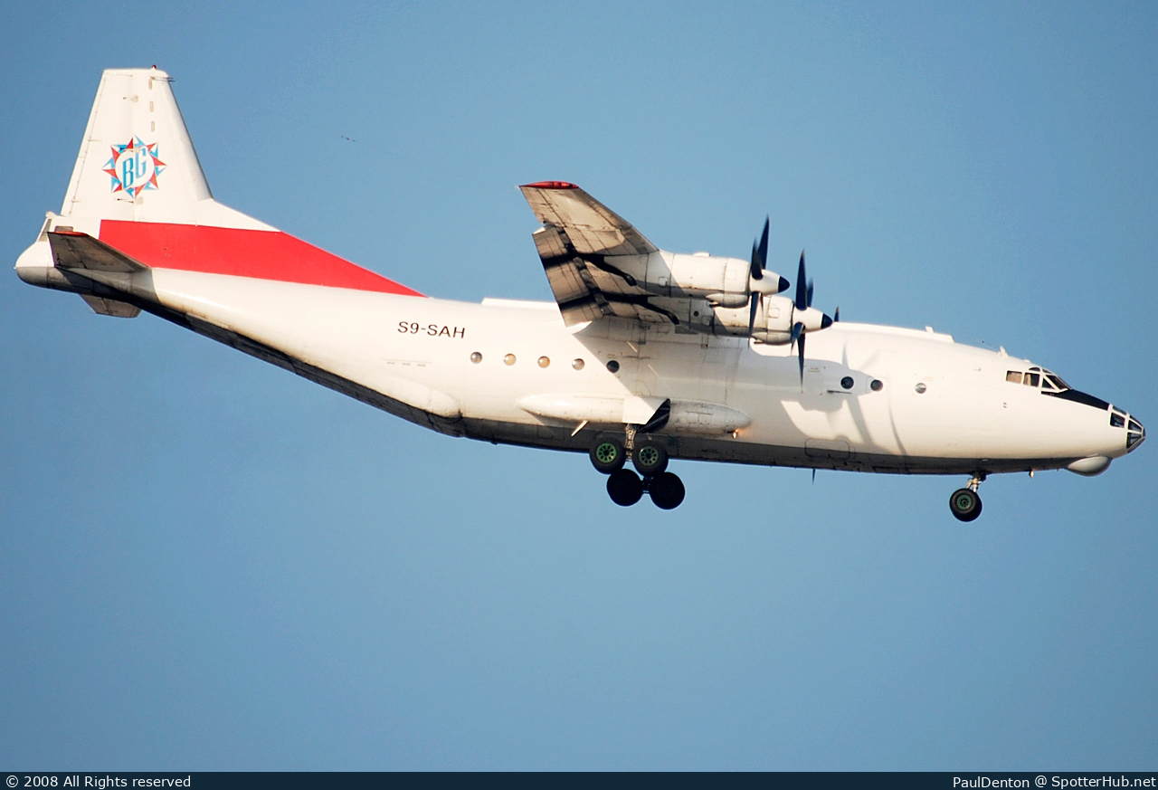 Photo of S9-SAH - Antonov An-12BP operated by British Gulf International Airlines