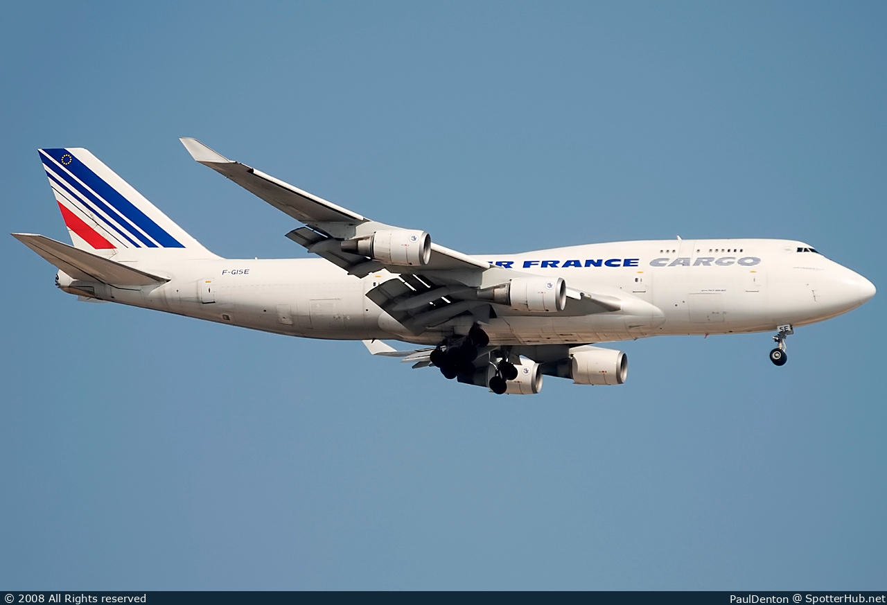 Photo of F-GISE - Boeing 747-428(BCF) operated by Air France Cargo
