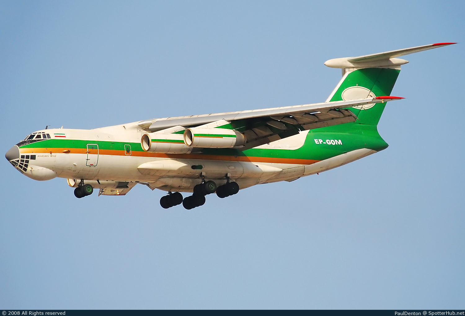 Photo of EP-GOM - Ilyushin Il-76TD operated by Yas Air