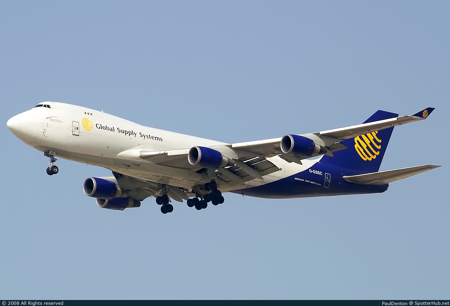 Photo of G-GSSC - Boeing 747-47UF operated by British Airways World Cargo (opb Global Supply Systems)