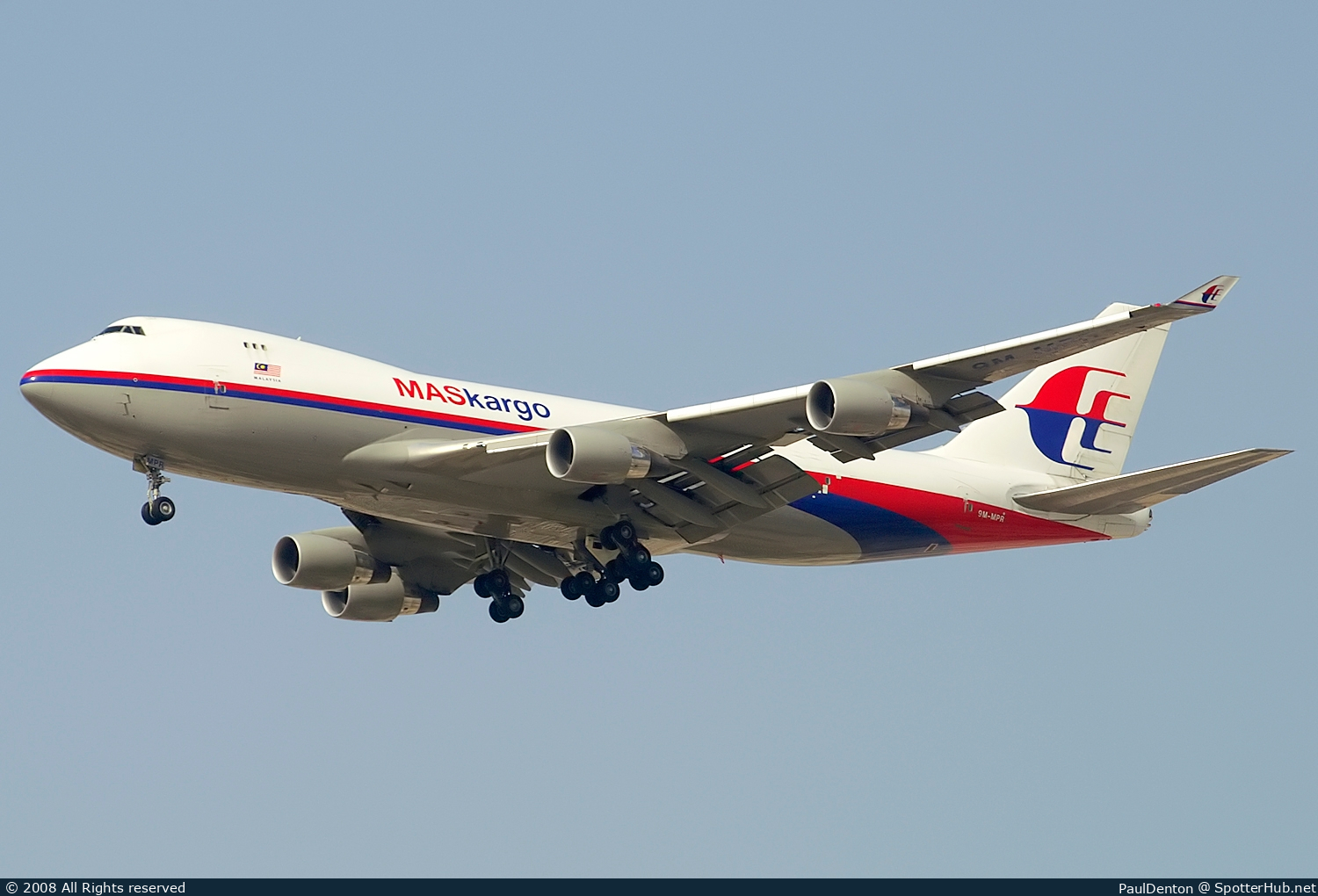 Photo of 9M-MPR - Boeing 747-4H6F operated by MASkargo