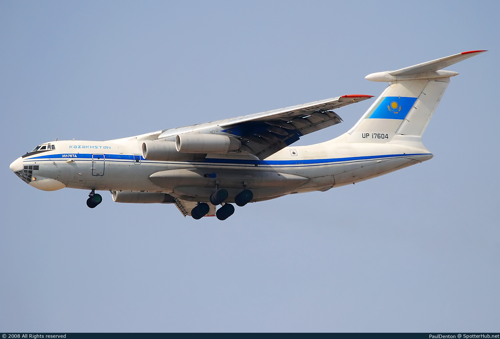 Photo of UP-I7604 - Ilyushin Il-76TD operated by Air Kazakstan