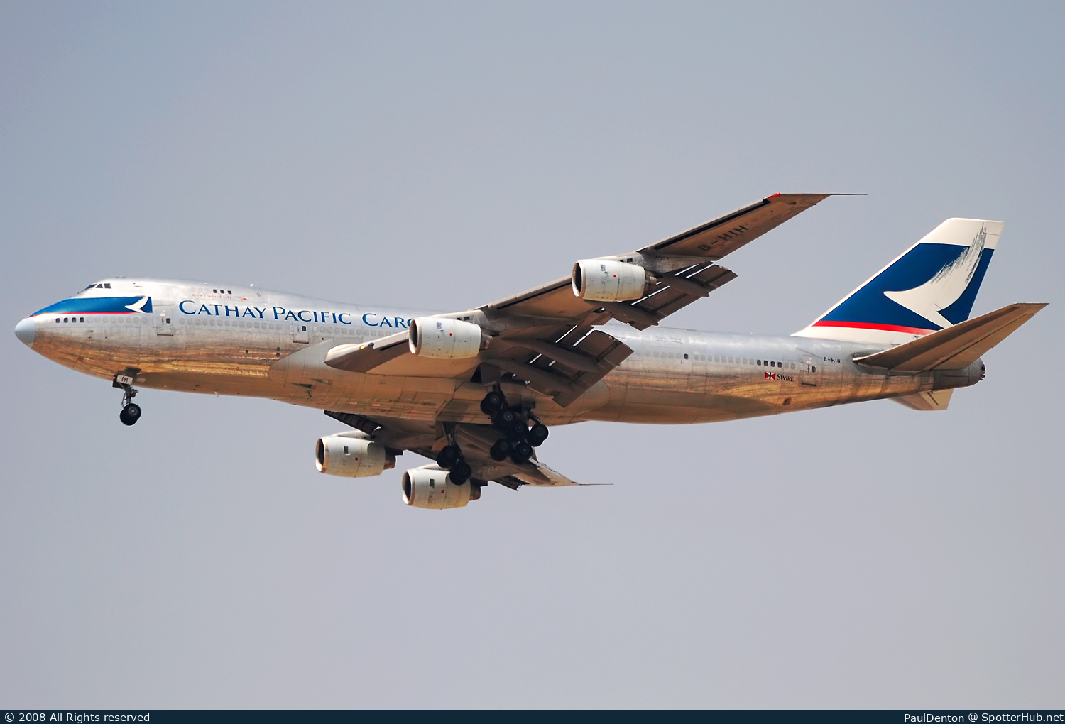 Photo of B-HIH - Boeing 747-267B(SF) operated by Cathay Pacific Cargo