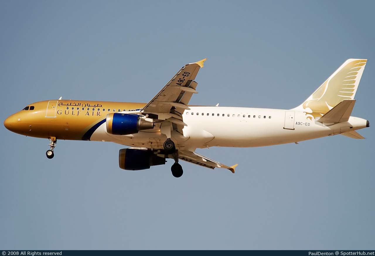 Photo of A9C-EO - Airbus A320-212 operated by Gulf Air