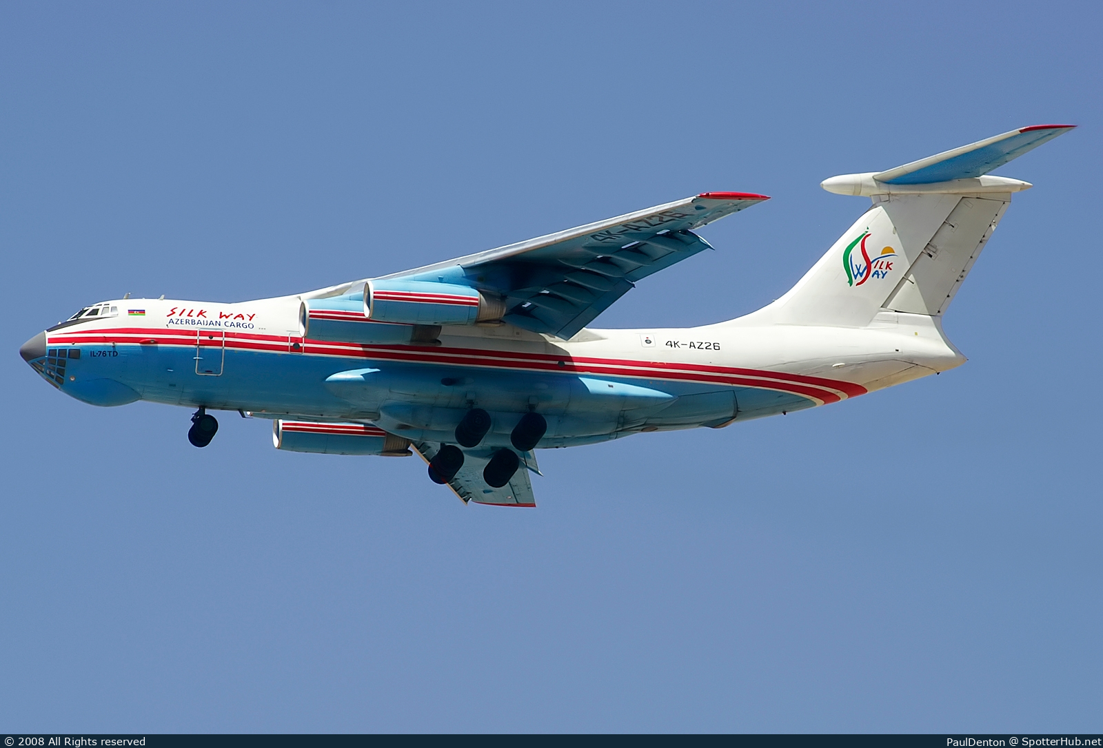 Photo of 4K-AZ26 - Ilyushin Il-76TD operated by Silk Way Airlines
