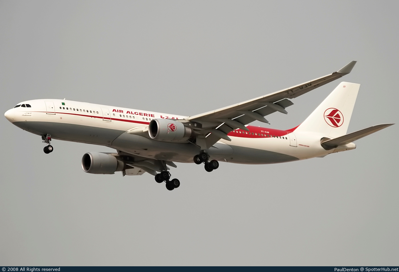 Photo of 7T-VJV - Airbus A330-202 operated by Air Algérie