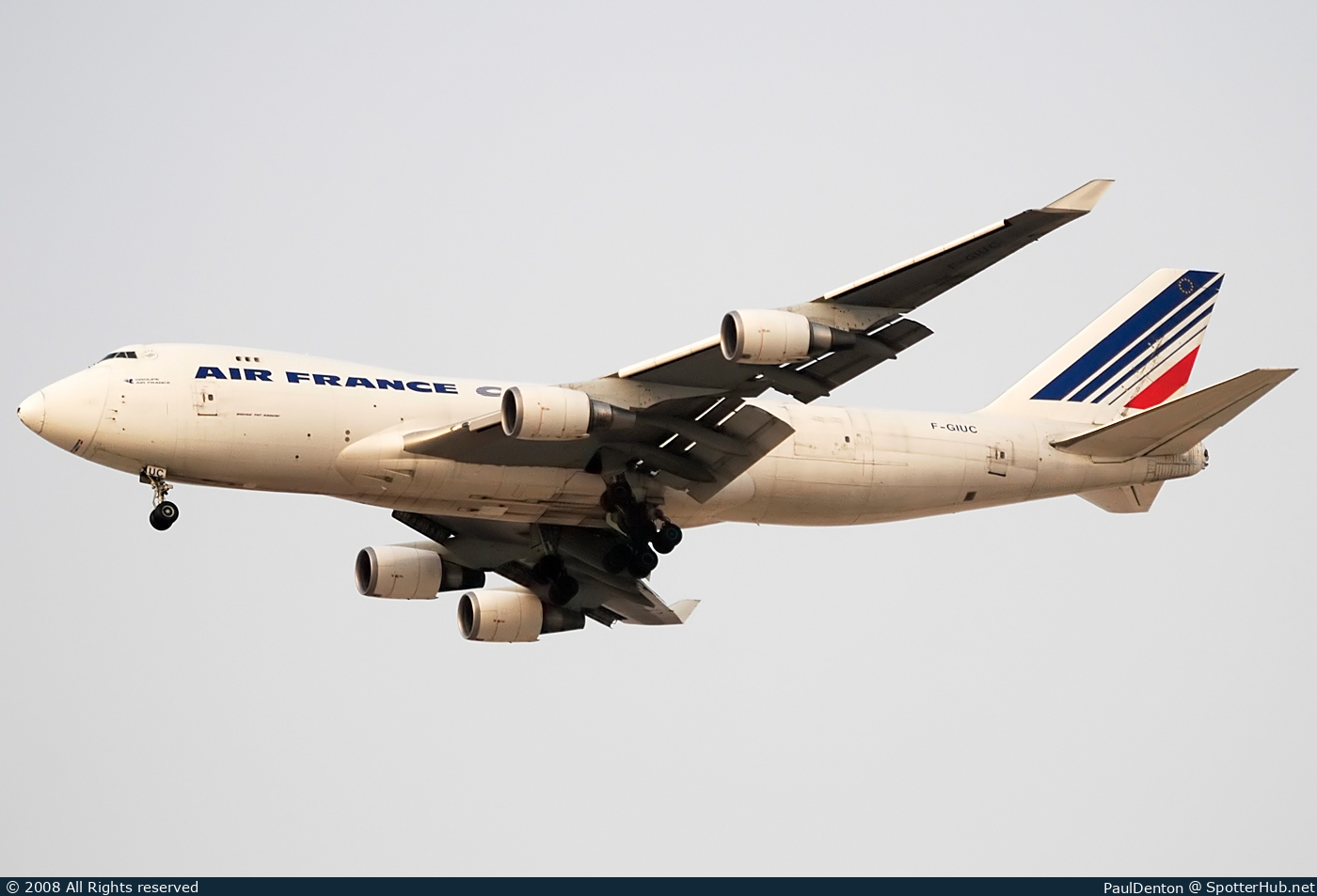 Photo of F-GIUC - Boeing 747-428F(ER) operated by Air France Cargo