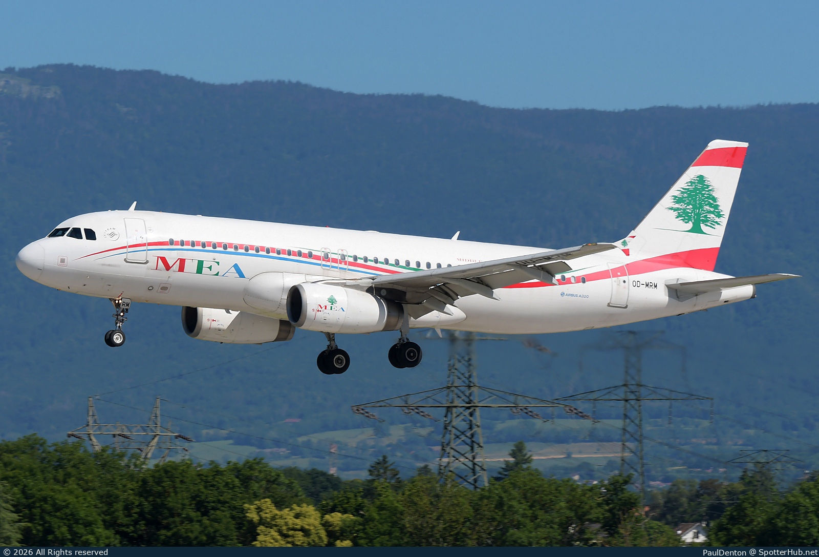 Photo of OD-MRM - Airbus A320-232 operated by MEA Middle East Airlines
