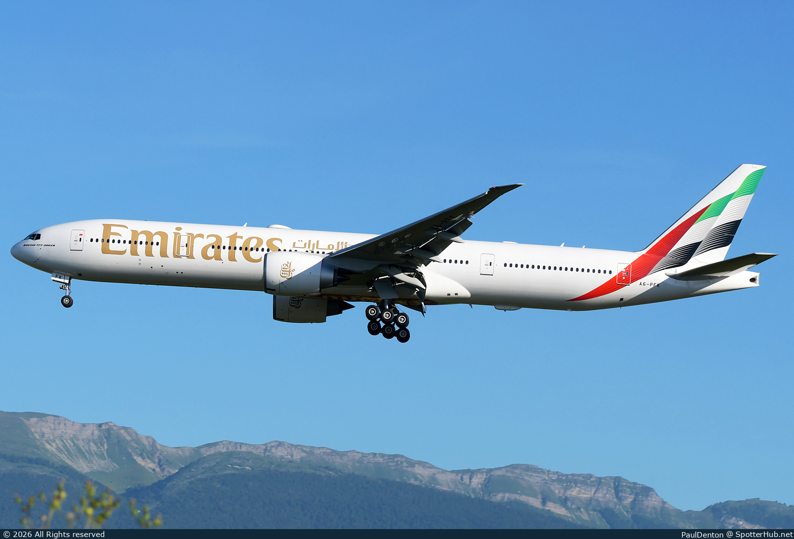 Photo of A6-PFK - Boeing 777-3F6(ER) operated by United Arab Emirates Presidential Flight