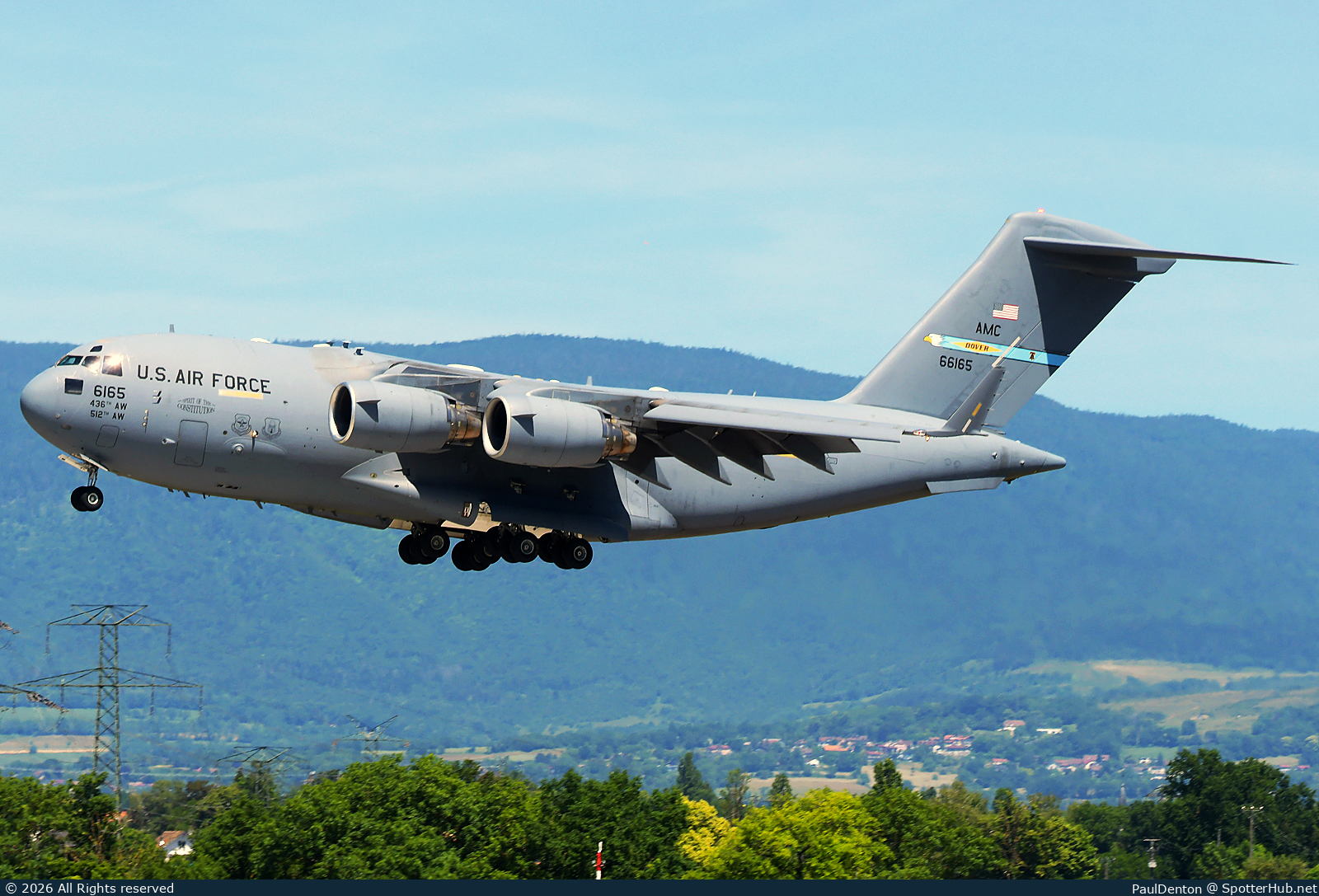 Photo of 06-6165 - Boeing C-17A Globemaster III operated by US Air Force